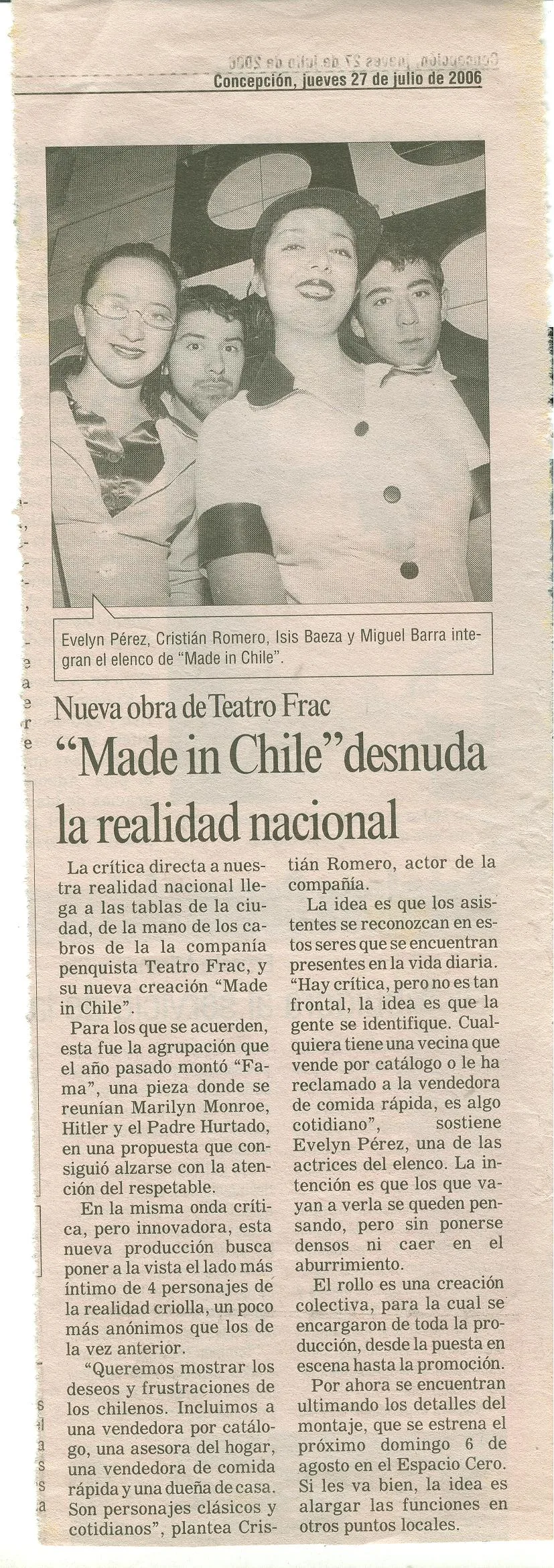 Fotografía de Made in Chile
