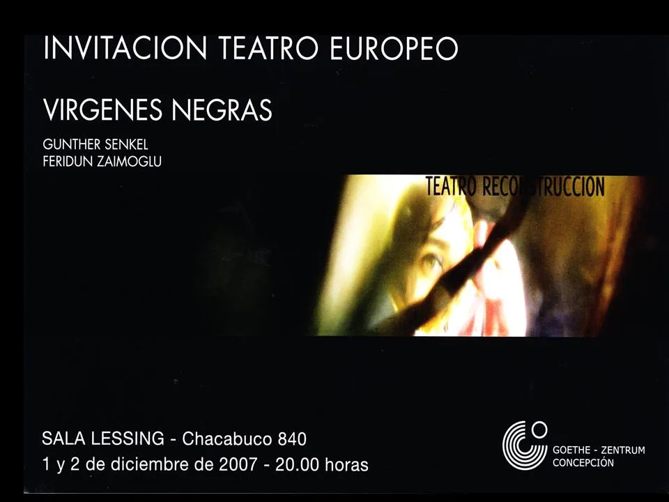 Afiche promocional de Las Vírgenes negras