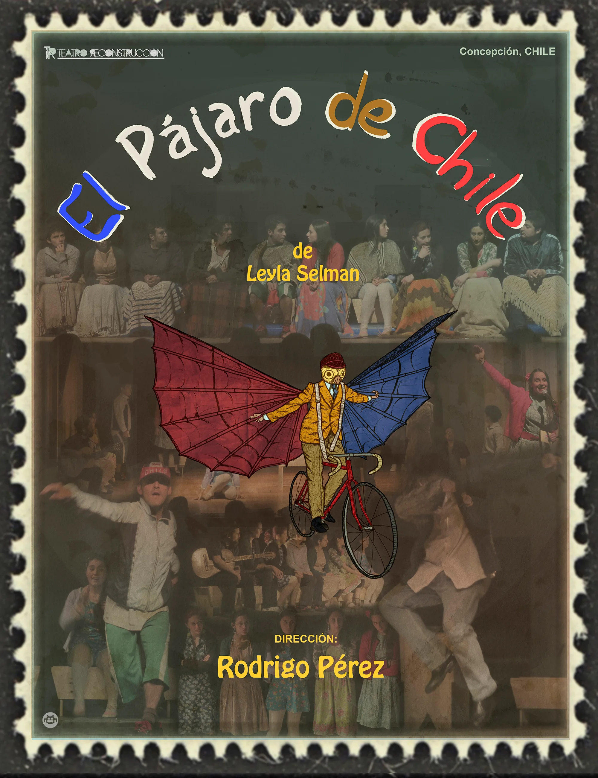 Afiche promocional de El pájaro de Chile