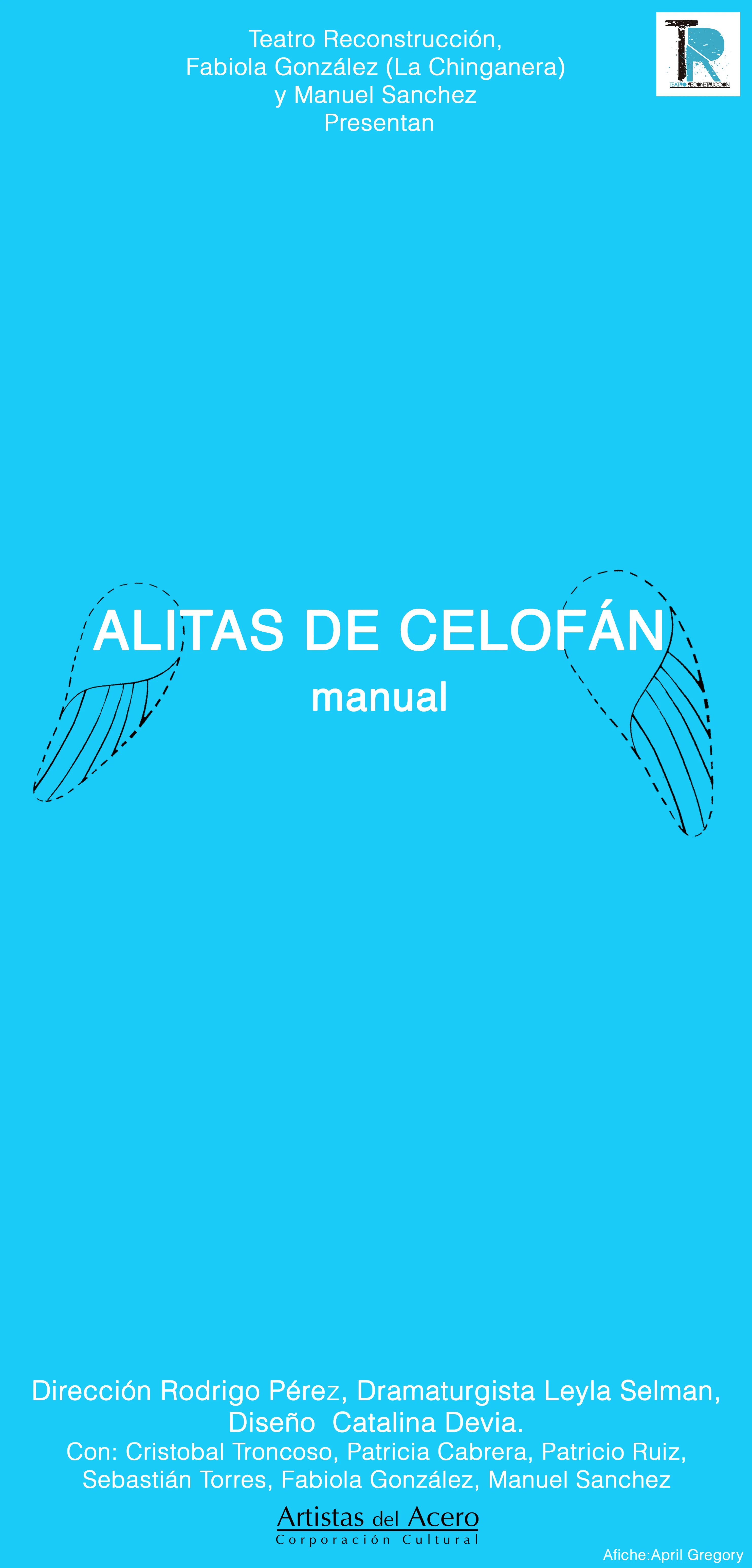 Afiche promocional de Alitas de ceolfán