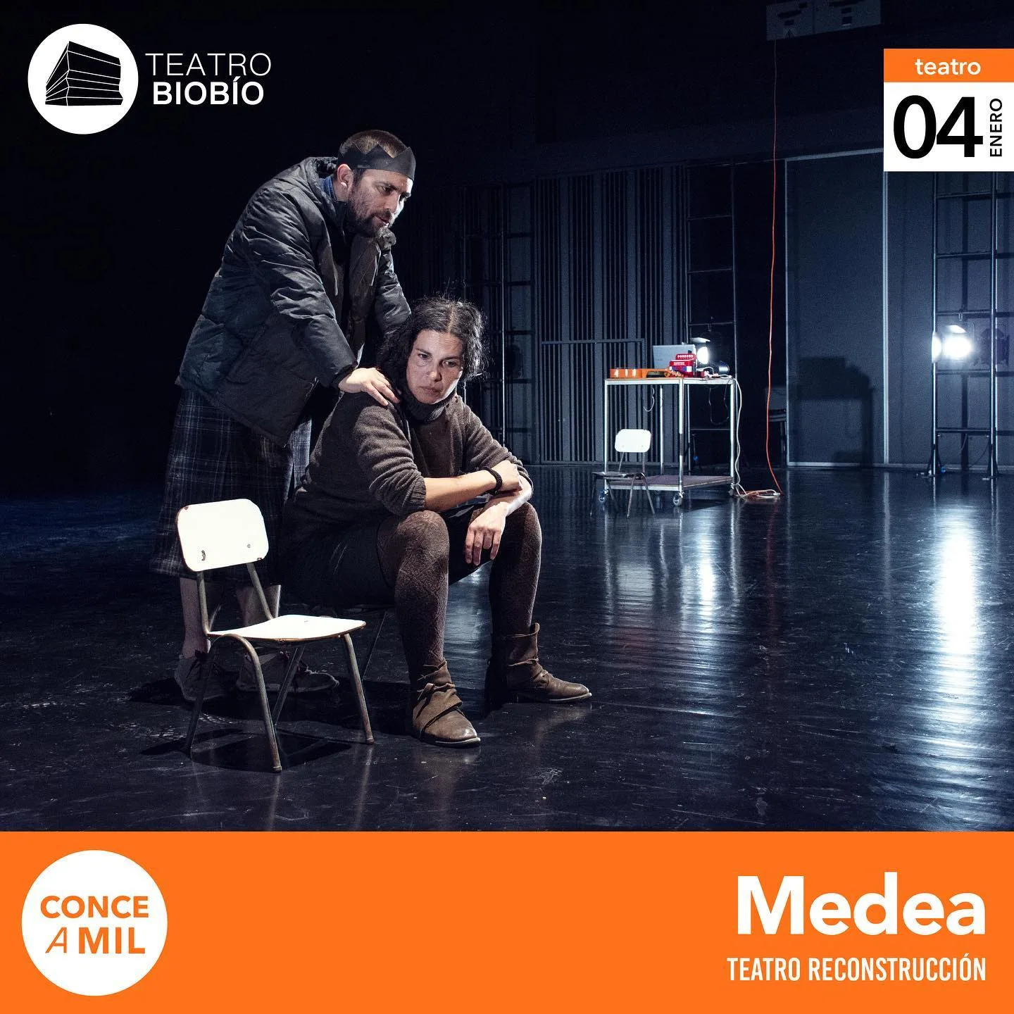 Afiche promocional de Medea