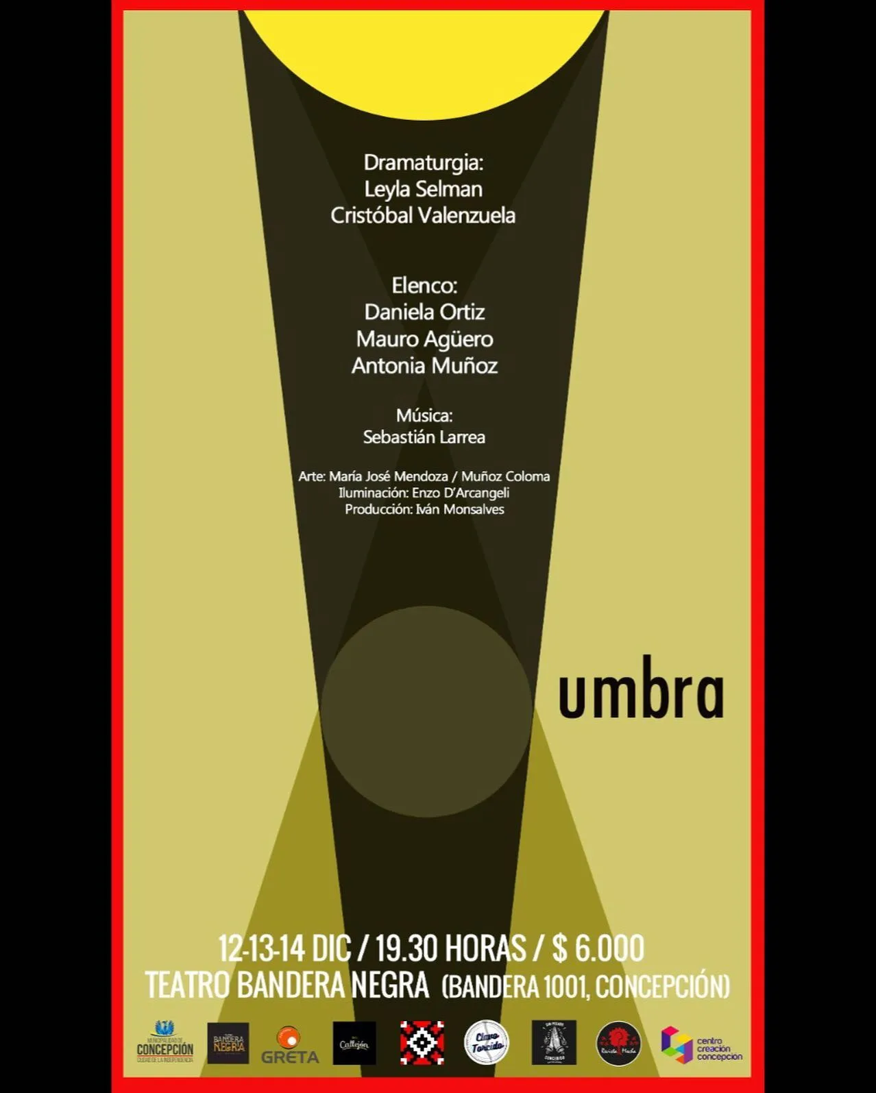 Afiche promocional de Umbra