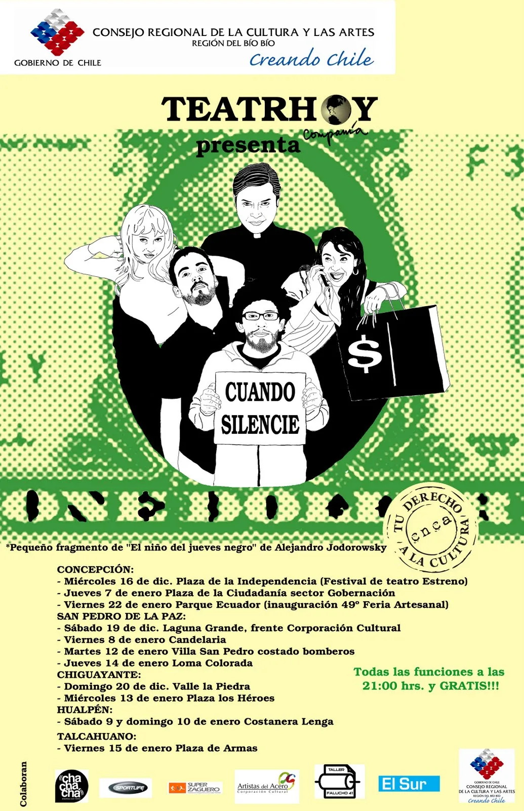Afiche de Cuando Silencie