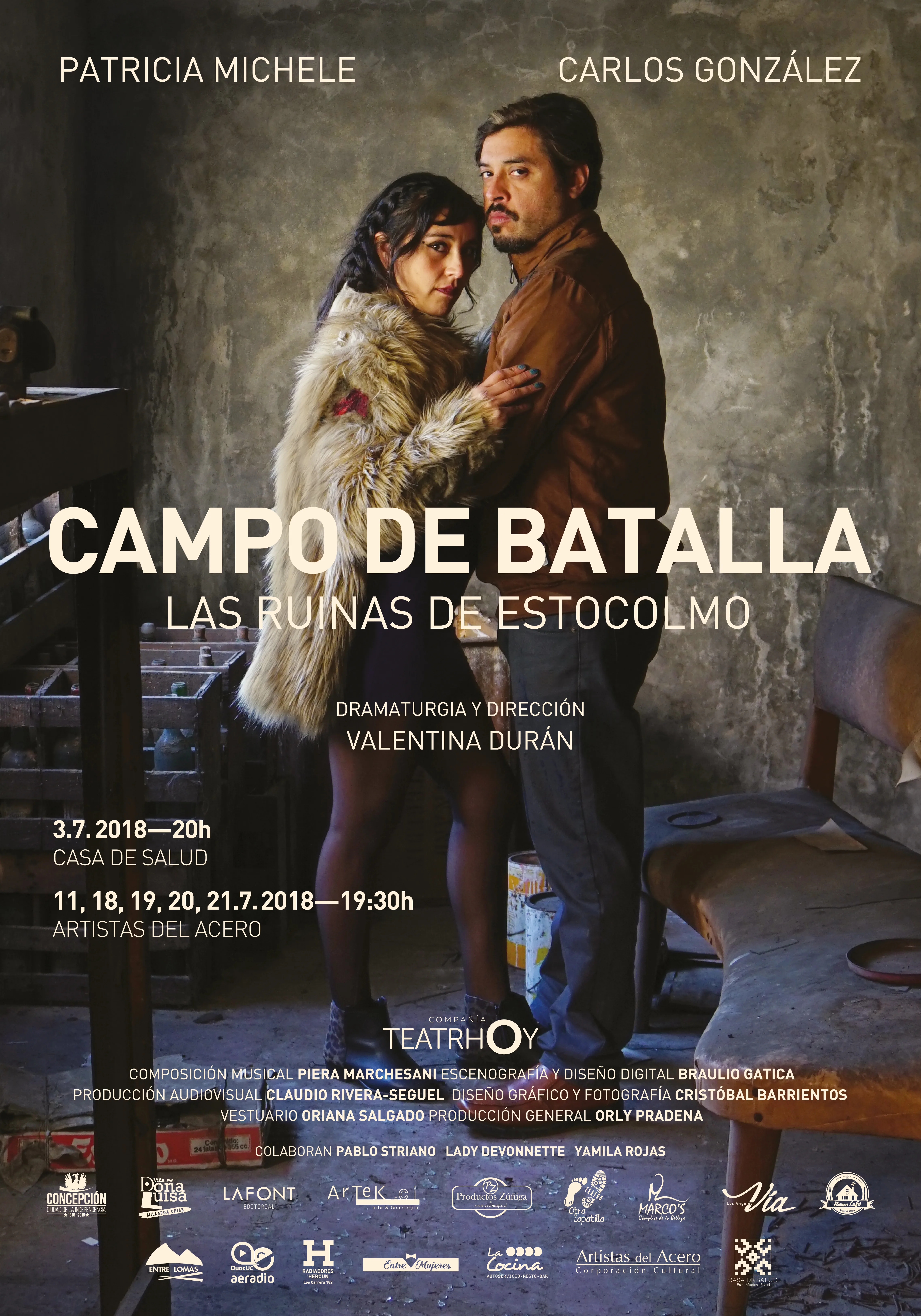 Afiche de Campos de Batalla: Las Ruinas de Estocolmo