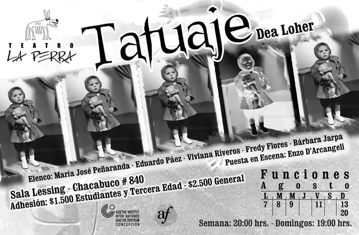 Afiche de Tatuaje