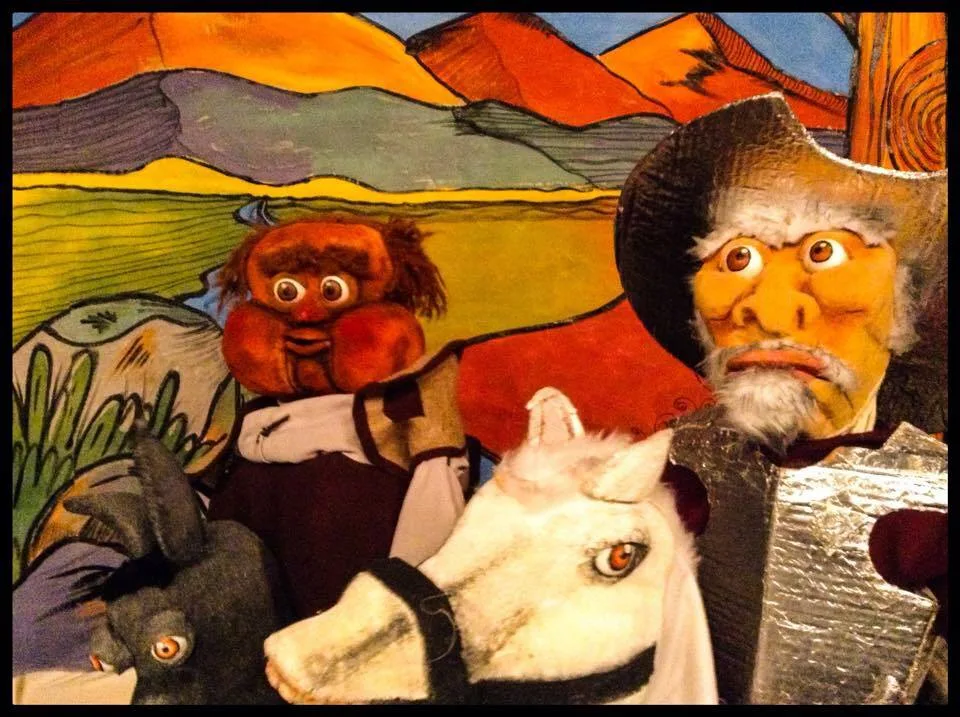 Fotografía de Rojoberta y el Quijote de la Mancha