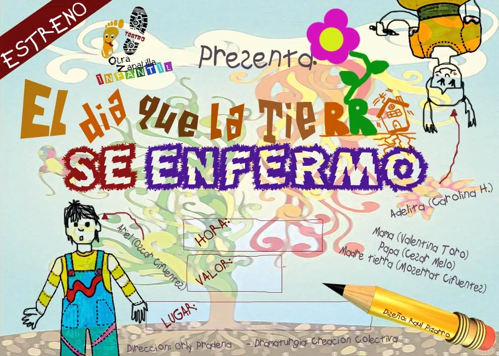 Afiche de El día en que la Tierra se enfermó