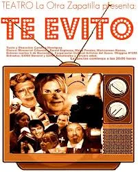 Afiche de Te evito