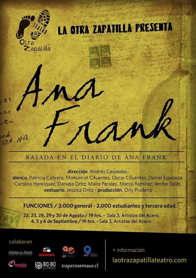 Afiche de Ana Frank