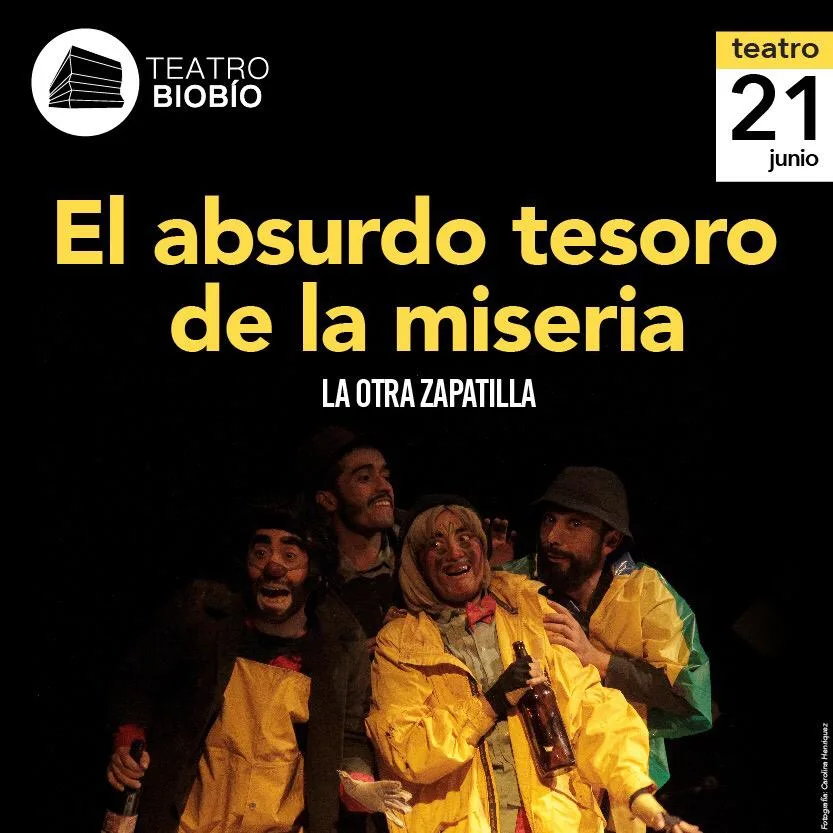 Afiche de El absurdo tesoro de la miseria