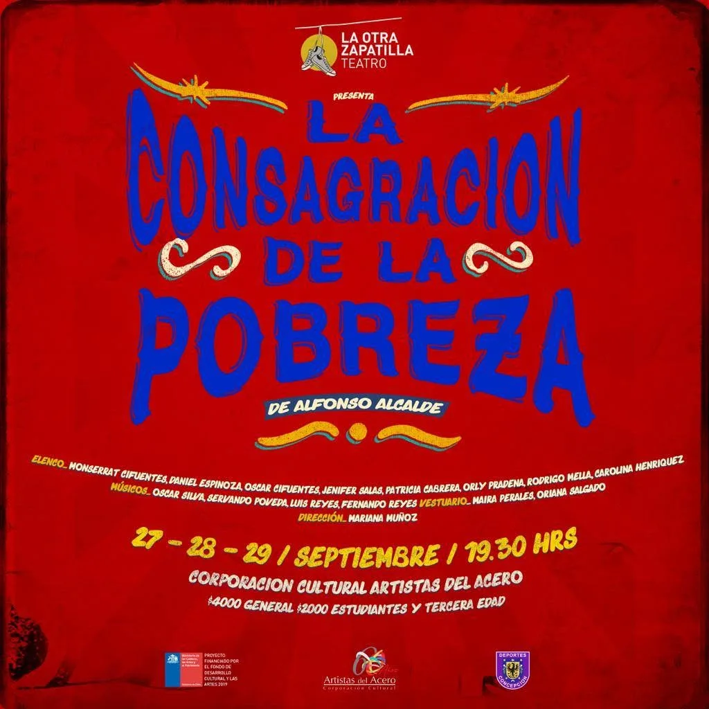 Afiche de La consagración de la pobreza